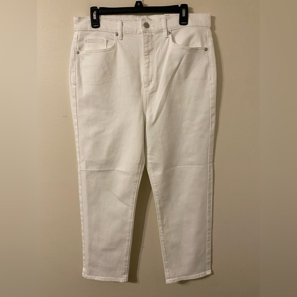 LOFT Denim - New NWT Ann Taylor LOFT “The Slim” High Rise White Denim Capris Size 31